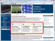 Container sind eine praktische Möglichkeit Elemente zu gruppieren. In diesem Fall wurden drei Teaser zusammengefasst ...
