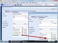 Equally simple you can move and copy menu items. In this example we will move 